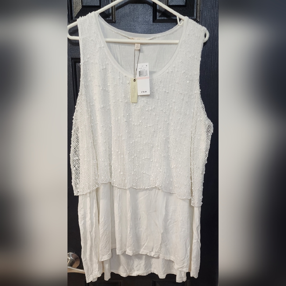**NEW** CUPIO WOMEN TOP SIZE 2X